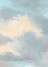 Load image into Gallery viewer, "Fall Sky" a Vertical Oil Painting Giclee Print