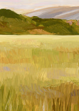 Load image into Gallery viewer, "Fall Sky" a Vertical Oil Painting Giclee Print