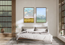 Load image into Gallery viewer, "Fall Sky" a Vertical Oil Painting Giclee Print