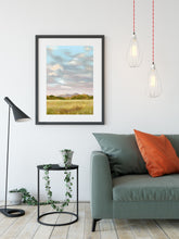 Load image into Gallery viewer, "Fall Sky" a Vertical Oil Painting Giclee Print