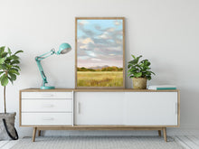 Load image into Gallery viewer, "Fall Sky" a Vertical Oil Painting Giclee Print