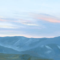 "The Calm at South Fork" A Horizontal Landscape Gilcee Print