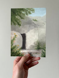 "The Tomb is Empty" a Vertical Easter Giclee Print