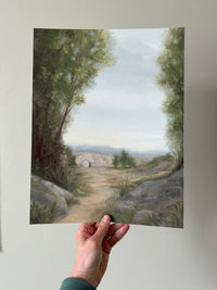 "So Come What May" a Vertical Easter Giclee Print