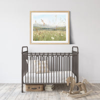 "Wild Flowers" a Horizontal Oil Painting Giclee Print