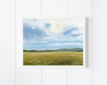 Load image into Gallery viewer, &quot;In The Country&quot; a Horizontal Oil Painting Giclee Print

