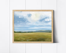 Load image into Gallery viewer, &quot;In The Country&quot; a Horizontal Oil Painting Giclee Print
