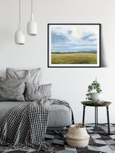 Load image into Gallery viewer, &quot;In The Country&quot; a Horizontal Oil Painting Giclee Print
