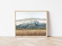 "October" a Horizontal Landscape Painting