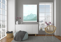 "Jackson Lake" a Vertical Landscape Giclee Print