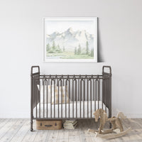 "Happy Place" a Horizontal Minimalist Landscape Giclee Print