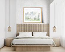 Load image into Gallery viewer, &quot;Happy Place&quot; a Horizontal Minimalist Landscape Giclee Print
