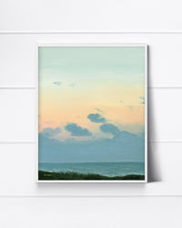 "Calm Water" a Vertical Landscape Giclee Print