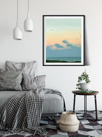 "Calm Water" a Vertical Landscape Giclee Print