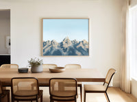 "Simple Majesty" a Horizontal Giclee Print of the Tetons
