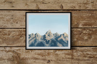 "Simple Majesty" a Horizontal Giclee Print of the Tetons