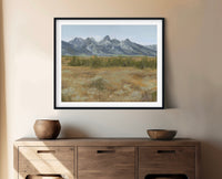"Golden Stillness" a Horizontal Giclee Landscape Print