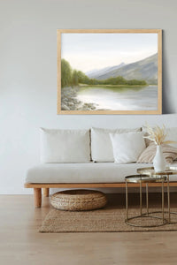 "Jenny Lake" a Horizontal Giclee Landscape Print