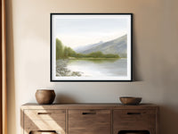 "Jenny Lake" a Horizontal Giclee Landscape Print