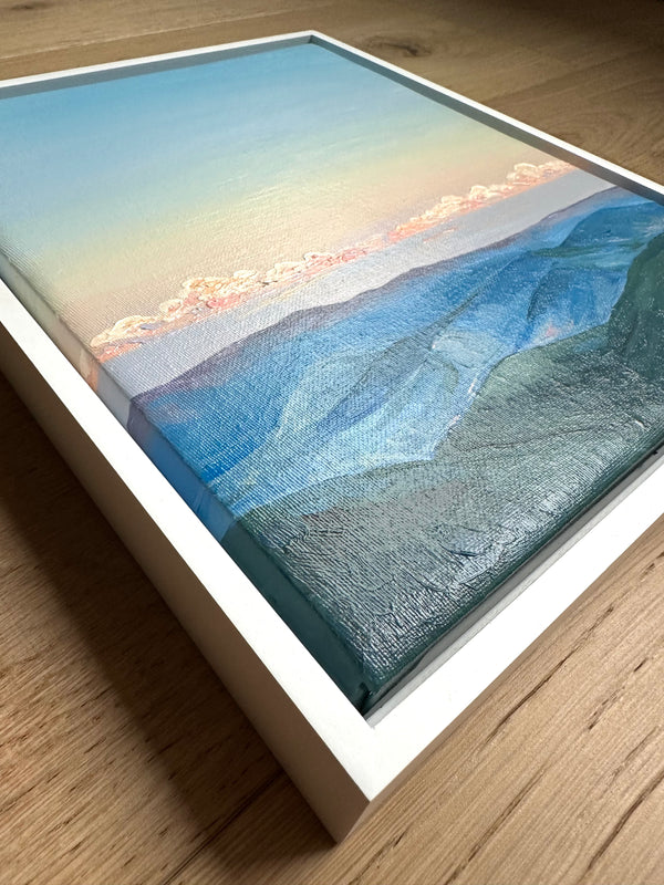 "Cotton Candy Clouds" an ORIGINAL landscape oil painting