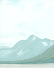Load image into Gallery viewer, &quot;Jackson Lake&quot; a Vertical Landscape Giclee Print
