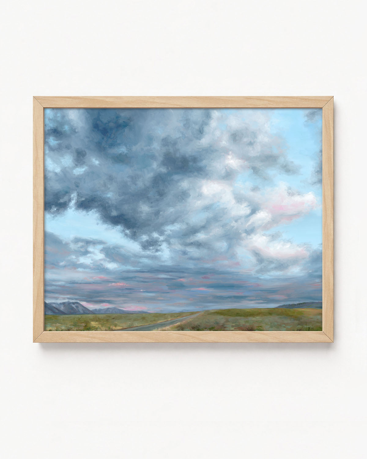 "Morning Glow" a Horizontal Giclee Landscape Print