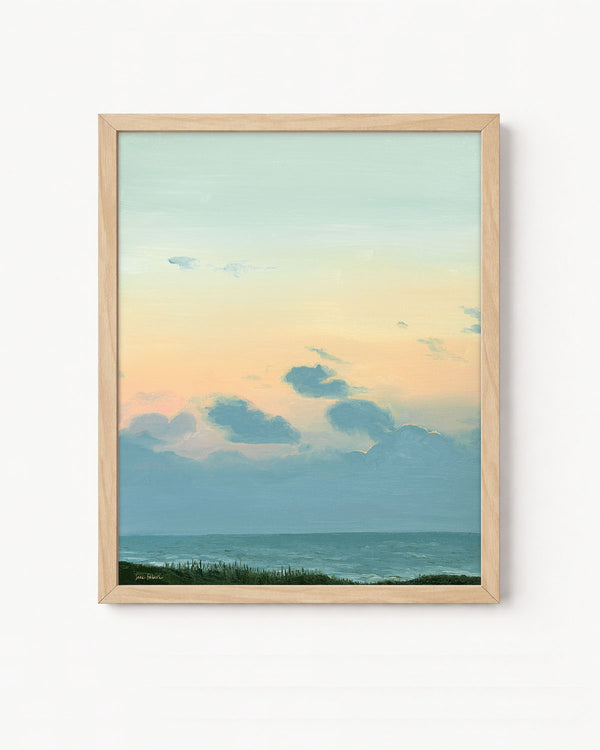 "Calm Water" a Vertical Landscape Giclee Print