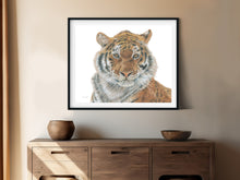 Load image into Gallery viewer, &quot;Strength&quot; a Horizontal Tiger Giclee Print

