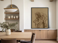 "He Carries Me" a Vertical Giclee Print