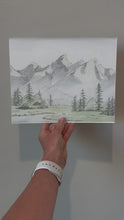 Load and play video in Gallery viewer, &quot;Happy Place&quot; a Horizontal Minimalist Landscape Giclee Print
